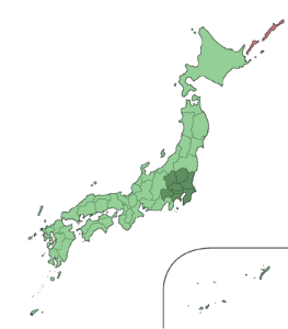 "<a href="http://commons.wikimedia.org/wiki/File:Greater_Tokyo_Area.png#/media/File:Greater_Tokyo_Area.png">Greater Tokyo Area</a>" by <a href="//commons.wikimedia.org/w/index.php?title=User:Qrsk075&amp;action=edit&amp;redlink=1" class="new" title="User:Qrsk075 (存在しないページ)">Qrsk075</a> - <span class="int-own-work" lang="ja">投稿者自身による作品</span>. Licensed under <a href="http://creativecommons.org/licenses/by-sa/3.0" title="Creative Commons Attribution-Share Alike 3.0">CC 表示-継承 3.0</a> via <a href="//commons.wikimedia.org/wiki/">ウィキメディア・コモンズ</a>.